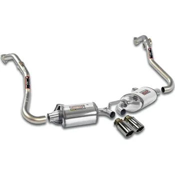 Střední díl výfuku Sport package - Deletes the Secondary Catalytics Supersprint 243610