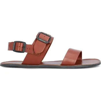 Pánské sandále Pánské Barefoot Sandály GROUNDIES® Kos Koňakové