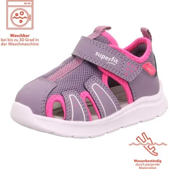 Dívčí obuv SUPERFIT dětské sandály WAVE lila/pink 1-000478-8510 Velikost: 24
