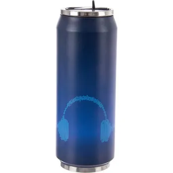 Termoska Termoska-plechovka nerez 0,5 l sluchátka
