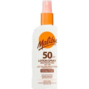 Opalování Malibu Lotion Spray High Protection opalovací krém SPF 50 200 ml