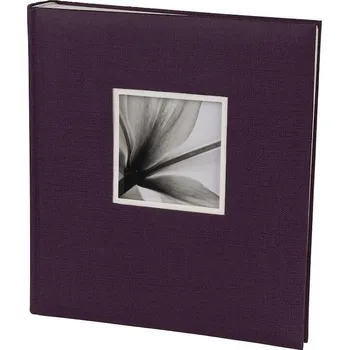 Fotoalbum Doerr UniTex WINDOW Purple JUMBO album 100 stran 29x32 cm