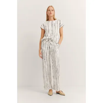 Dámské kalhoty Bugatti dámské kalhoty W2256 6398 290 Bílá 40