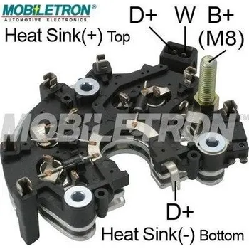 Alternátor Usměrňovač, generátor MOBILETRON RB-122H