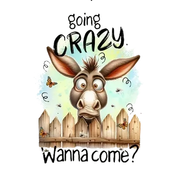 Nášivka Nažehlovací obrázek - oslík s nápisem (5,5 x 8,0 cm)