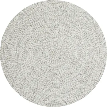 Hanse Home Kusový koberec Braided 105553 Light Melange kruh – na ven i na doma Rozměry koberců: 200x200 (průměr) kruh