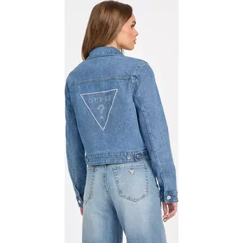 Dámská větrovka GUESS dámská bunda Carlee Denim Jacket M