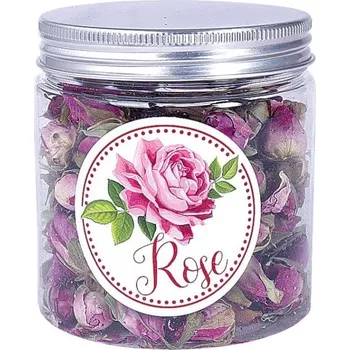 metr Sušená poupata růží v dóze