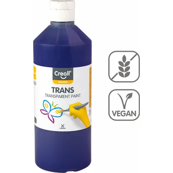 Vodová barva Transparentní barva Creall Trans, fialová, 500ml