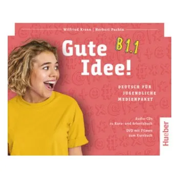 Učebnice Gute Idee! B1.1: Deutsch für Jugendliche.Deutsch als Fremdsprache / Medienpaket – Wilfried Krenn,Herbert Puchta (DE)