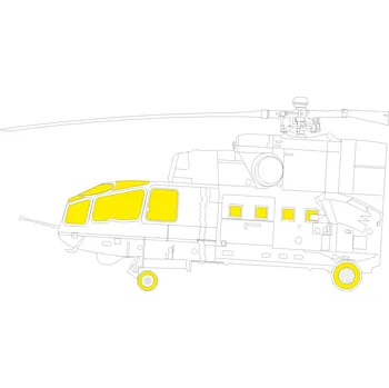 Plastikový model Eduard 1/48 Mi-24A Tface (TRUMPETER)