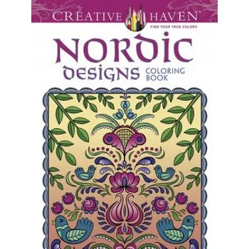 Creative Haven Nordic Designs Collection Coloring Book – Dover,Jessica Mazurkiewicz (EN)