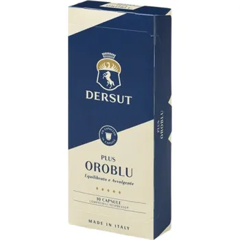 Dersut Caffè Kávové kapsle Dersut ORO BLU do Nespresso 10 ks