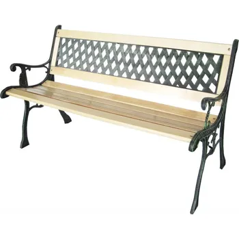 Zahradní dekorace CH2776 Lavička zahradní pro 2 osoby 122x56x74cm