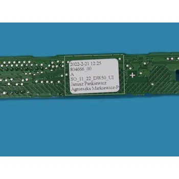 Příslušenství pro kuchyňský robot 858768 - Ovládací panel pro myčku Gorenje Hisense Mora