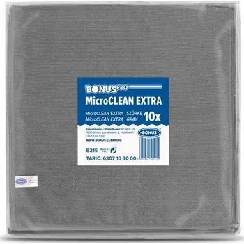 Utěrka Utěrka "MicroCLEAN Extra", šedá, univerzální, 10 ks, 40 x 40 cm, BONUS B215