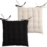 Podsedák na židli DUO COLOR černá/béžová 40x40x4 cm France (cena za 1 kus)