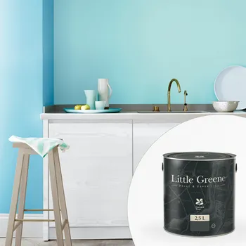 barva na zeď Little Greene Barva do kuchyně na zeď - Matná vysoce omyvatelná a odolná - 2,5L - Intelligent Eggshell Vyberte odstín:: Cork (212)