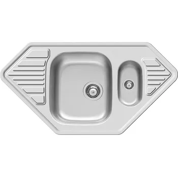 Nerezový dřez Nerezový dřez Pyramis MEDUSA CORNER 1 1/2B 2D nerez