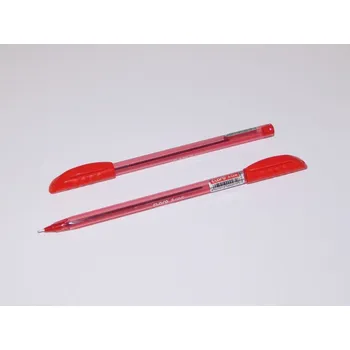 kuličkové pero červené CLARO A-ONE, jednorázové 479696