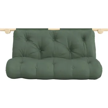 Pohovka Zelená rozkládací pohovka 135 cm Hooked – Karup Design ID_1756102