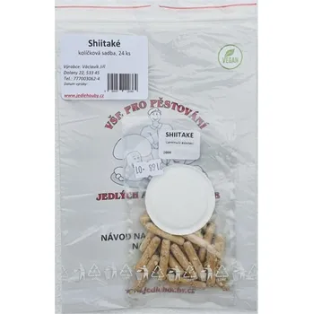 Sazenice Shiitaké - kolíčková sadba 30ks