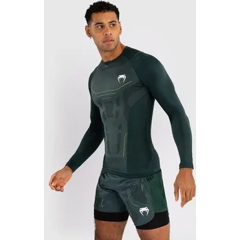 Rashguard Rashguard - funkční tričko Venum Technical 3.0 - dlouhé rukávy - Forest Green Velikost: XL