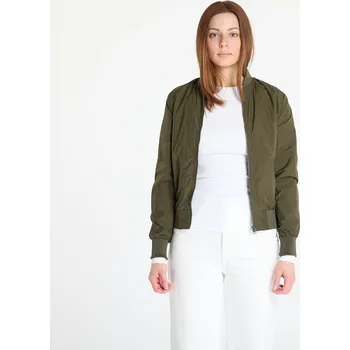 Bunda Urban Classics Ladies Light Bomber Jacket Green XS