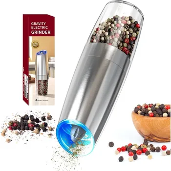 Kuchyňská sůl UG Grill Elektrický mlýnek na pepř a sůl NerezGravity2 UG Grill