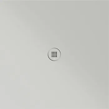 Sprchová vanička GSI Keramická sprchová vanička, čtverec 100x100x2cm, cenere mat, 46101017