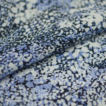 Šatovka PC2051-008, bílo-modrý vzor, š.130