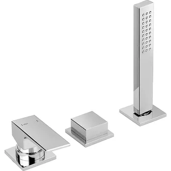 Vodovodní baterie Sapho Dimy Tříprvková baterie na okraj vany, chrom, DIMTECH3