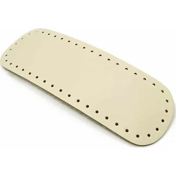 Dno na výrobu kabelky ovál smetanový menší (Dno na výrobu kabelky ovál smetanový menší)