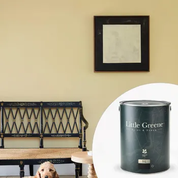 barva na zeď Little Greene Barva na zeď - Matná vysoce omyvatelná a odolná - 5L - Intelligent Eggshell Vyberte odstín:: Rolling Fog Light (271)