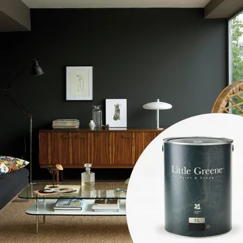 barva na zeď Little Greene Barva na zeď - Matná omyvatelná - 5L - Intelligent Matt Emulsion Vyberte odstín:: Lemon Mivvi (195)