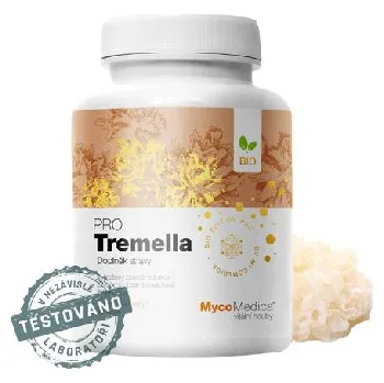 Přírodní produkt MycoMedica Tremella PRO 35% betaglukanů 90 kapslí