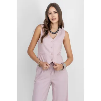 Dámská vesta Only dámská vesta Caro růžová Velikost: 36