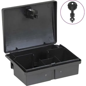 Hubení hlodavce pasti na myši 5 ks černé 13x10x4 cm