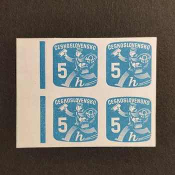 Sběratelství Čtyřblok ČSR, 5H, Pof.NV23**