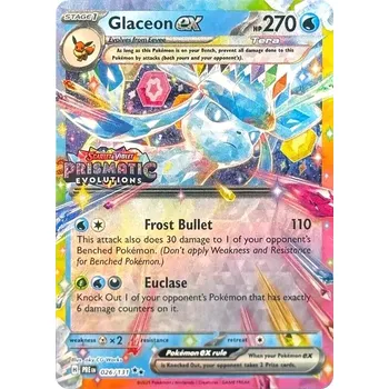 Sběratelská karetní hra Pokémon TCG Glaceon Ex 026/131 - Promo