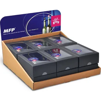 UNIPAP gifty - Zátka na víno - Display 12ks 6660009 529798