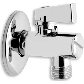 Ventil FERRO Rohový ventil s filtrem, krytkou a kovovou pákou 1/2"x3/8" (Z1238KF)