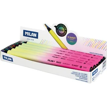 Grafitová tužka Milan Tužka vícebarevná MILAN Sunset Maxi kulatá 454841