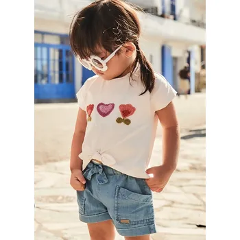 Džínové kraťasy dívčí Mayoral 1227 - vel. 92,98,104 - 92 (2 roky)