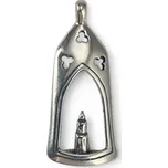 Drakkaria LUCERNA - SVĚTLO DO DUŠE, stříbrný přívěsek, Ag 925