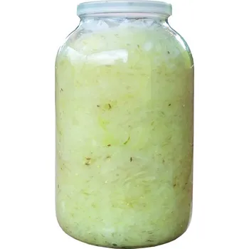 Zelenina Bystročické nakládané zelí láhev 3,5kg