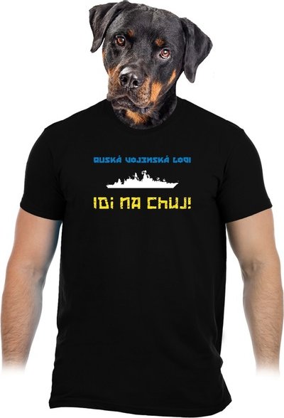 Vtipné pánské tričko Bastard: Ukrajina