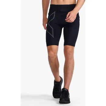 Pánské kraťasy 2XU Light Speed Compression Shorts kompresní kraťasy pánské, Black, MA5331b XL