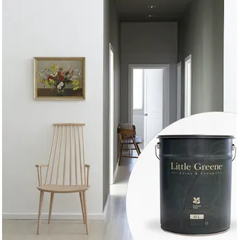 barva na zeď Little Greene Barva na sádrokarton na zeď - Matná omyvatelná - 10L - Intelligent Matt Emulsion Vyberte odstín:: Oak Apple (63)
