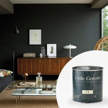 barva na zeď Little Greene Barva na zeď - Matná omyvatelná - 1L - Intelligent Matt Emulsion Vyberte odstín:: Vulcan (324)